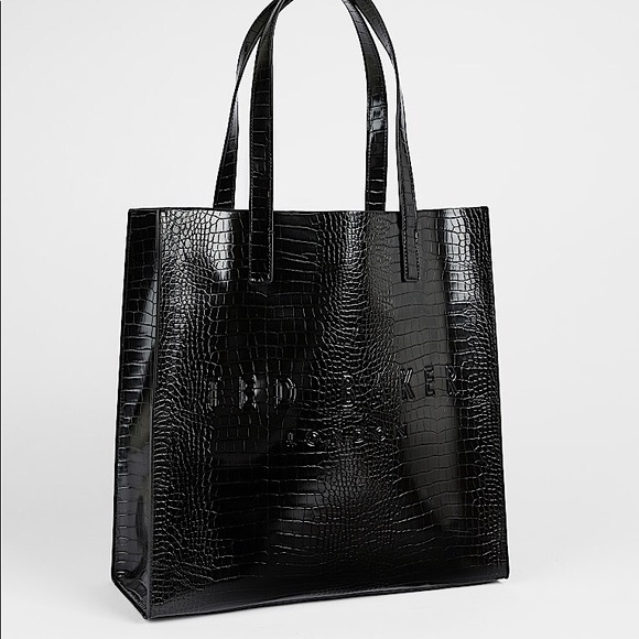 Ted Baker London Handbags - Ted Baker Croc Purse + Makeup Bag/Wallet